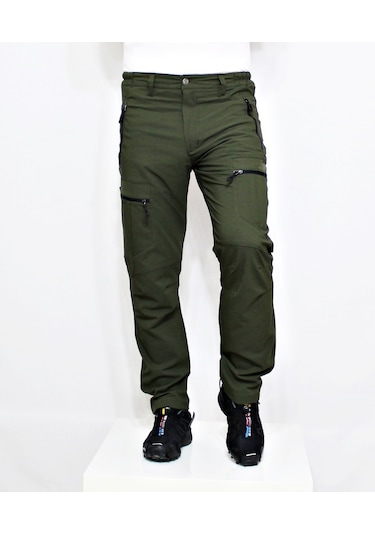 Mudwill Mikro Likralı Yazlık Trekking Pantolon-Haki