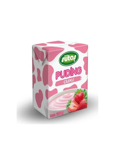 Sütaş Çilekli Puding 200 G