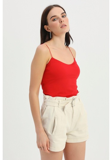 İp Askılı Atlet Kırmızı-1713 Kırmızı