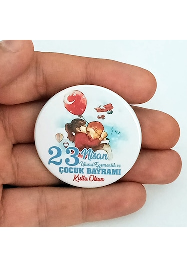 20 Adet - 23 Nisan Öğrenci Rozeti Model 2