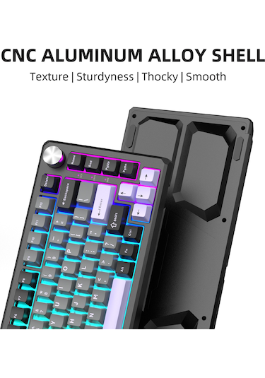 Magegee Captain75 82 Tuş Kablosuz Manyetik Rgb Hot-swap Gasket Ckckmgg0013