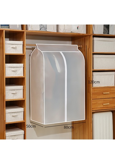 50 80 120 Yüksek Askılı Cep, Şeffaf Ve Yıkanabilir ŞEFFAF