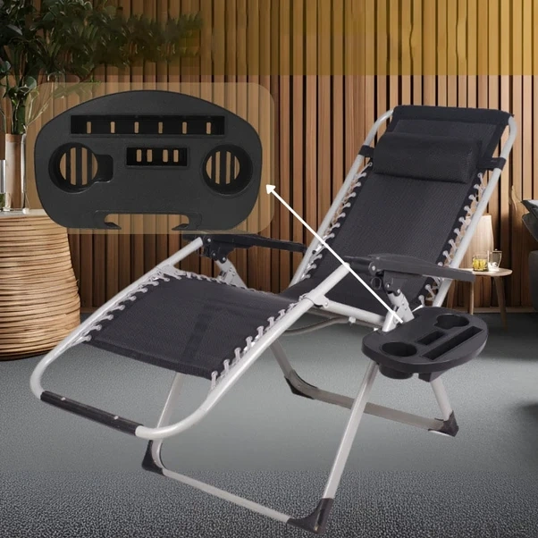 Sunshine011 Küçük Boy 1 Adet Sıfır Yerçekimi Sandalyesi Cep Telefonu Yuvalı Masa - Dayanıklı Siyah Küçük