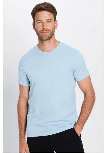 Unisex 5'li Paket Lacivert-taş-haki-bordo-a.mavi Slim Fit Dar Kesim %100 Pamuk Bisiklet Yaka Tişört-32942 Multi Çok Renkli Unisex 5'li Paket Lacivert-taş-haki-bordo-a.mavi Slim Fit Dar Kesim %100 Pamuk Bisiklet Yaka Tişört-32942 Multi Çok Renkli