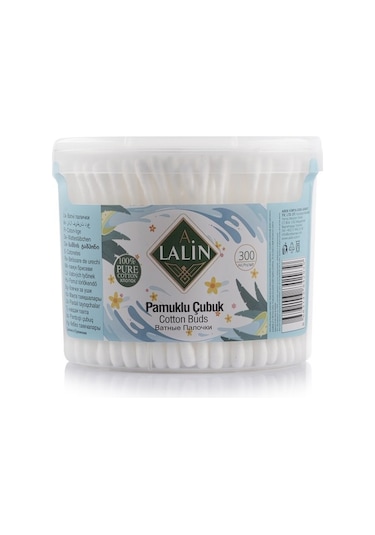 Alalin Kulak Temizleme Pamuğu Çubuğu 300'LÜ