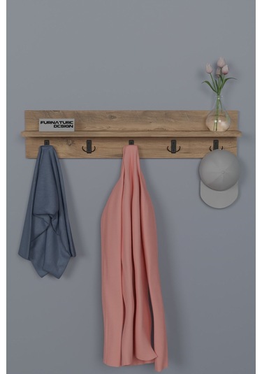 Portmanto Duvar Askılığı Antre Hol Askılık Atlantik Çam Diğer