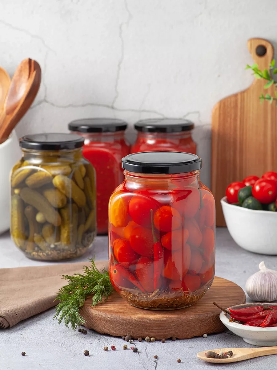 Gloria Nature 900 Ml Saklama Ve Konserve Cam Kavanozları 181649719