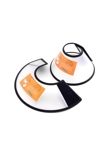 Lemestar Köpek Cerrahi İyileşme Yumuşak Boyunluk - Nefes Alabilir Pvc Elizabet Kolu - 29-35cm Boyun Çevresi - Kedi/köpek Koruyucu Boyun Kolu