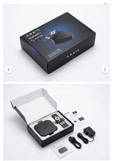 Arris Vıp7100 4k Uhd Android Tv Box Lisanslı & Google Asistan Destekli