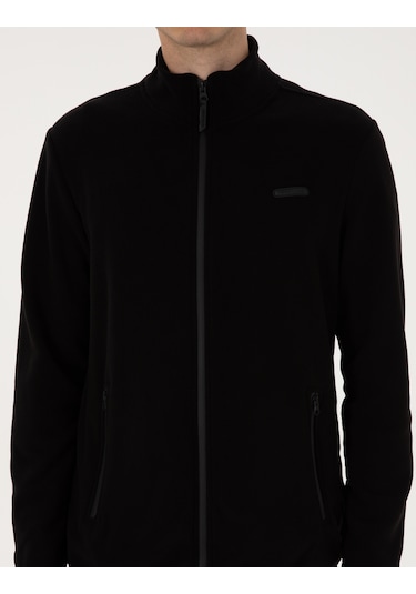 Pierre Cardin Erkek Siyah Hırka Örme 50314014-vr046 Siyah