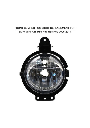 Ebitda Bmw Mini R55-r59 İçin Siyah Abs Sis Farı 2006-2014, Modifikasyonlu