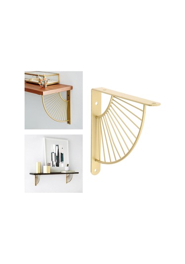 Suntek Raf Braketi Dekoratif Fan Şeklinde Vidalı Ev Diğer