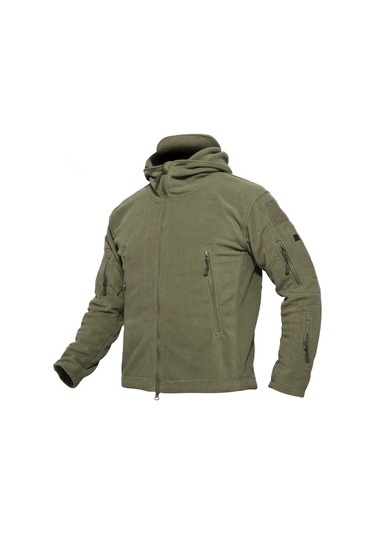 Pasifix Polar Sıcak Erkek Termal Nefes Alabilen Kapüşonlu Palto Siyah