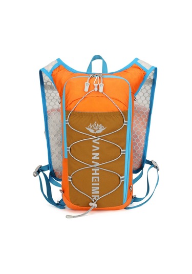 Reedark Outdoor Spor Sırt Çantası: Yüksek Dayanıklı, Işık Yansıtan, Su Geçirmez, Koşu-seyahat-bisiklet İçin Turuncu