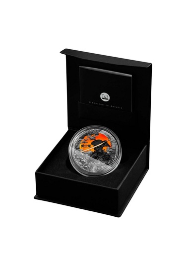 Agakulche Bushido Savaşçı Gümüş Sikke Coin