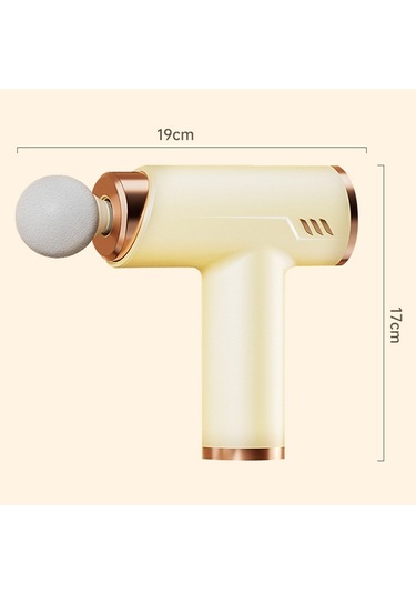 Sones Lcd Değişken Frekanslı Sessiz Fasya Tabancası Yüksek Frekanslı Titreşimli Kas Gevşeme Masaj Aleti Haki