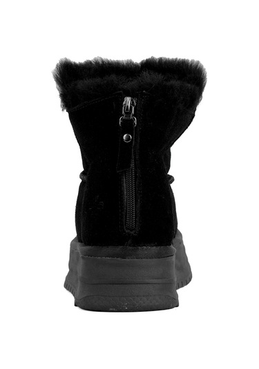 Guja 24k156-2 Kadın Düz Bot Siyah Siyah