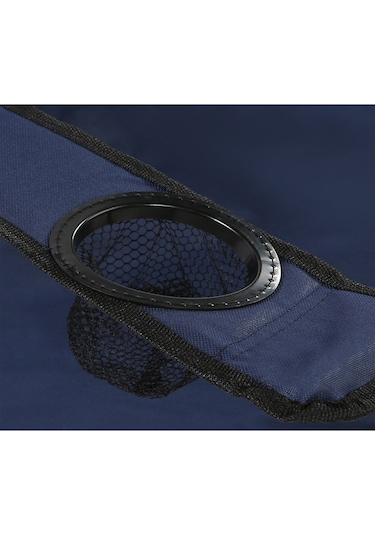 Walke Katlanabilir Taşıma Çantalı Kamp - Piknik - Plaj Sandalyesi 2'li - Mavi