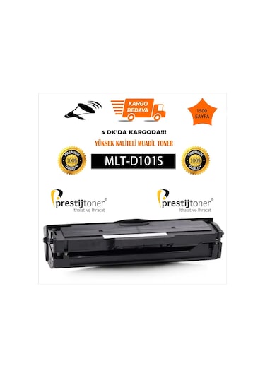 Prestijtonerr Samsung Mlt-D101S Uyumlu Toner ( Çipli ) Ml-2165 / Scx-3405F