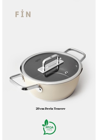 Fin 7 Parça Tencere Set Beyaz