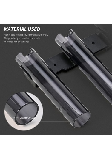 Novahub Çoklu Olta Tutucu - Abs Malzeme, 32x19.5cm, 480g, Tüm Olta Çeşitlerine Uyumlu, Ergonomik Tasarım