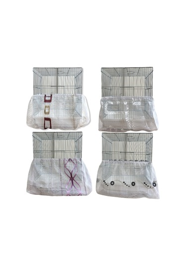 Muhabbet Kuşu Kafes Tülü - L Büyük Boy ( 1 Adet )