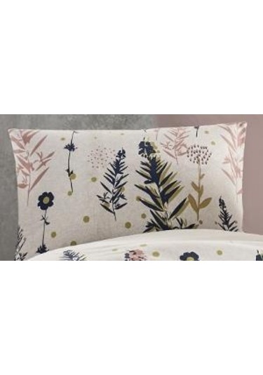 Flower Desen Baskılı Tek Kişilik Nevresim Seti 160x220 Ranforce Renkli