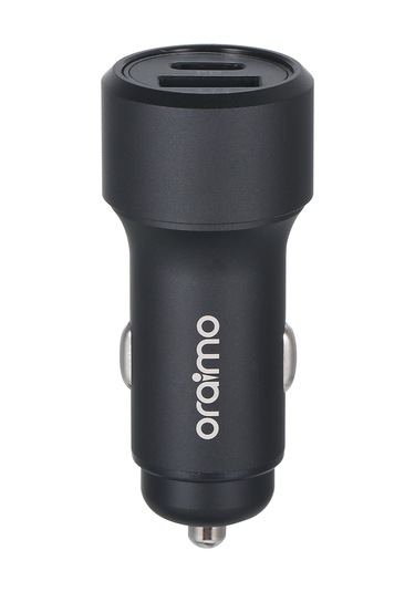 Geeroyoo Oraimo Araba Şarj Cihazı 36w Pd+qc3.0 Hızlı Şarj, Çift Usb Type-c+usb-a , Led Işık, Alüminyum Gövde, 12-24v Giriş