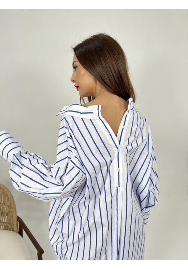 5216 Gömlek-baltimore Çizgili Altın