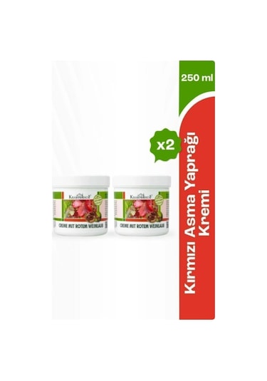 Krauterhof Kırmızı Üzüm Yaprağı Kremi 250 Ml 2 Adet