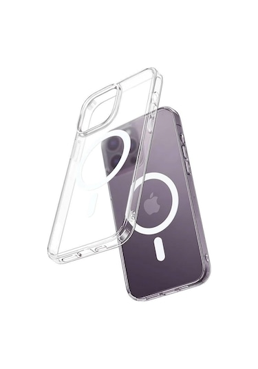 Mcdodo Pc-5331 İphone 15 Plus Uyumlu Magsafe Şeffaf Kılıf