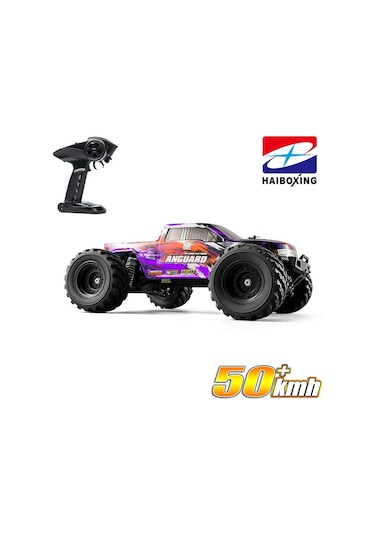 Haıboxıng Rc 1/12 903 Vanguard 50+ Km/h Sürat 4x4 Uzaktan Kumandalı Rc Model Araba Rtr Elektrikli 4wd Offroad Truck Mor