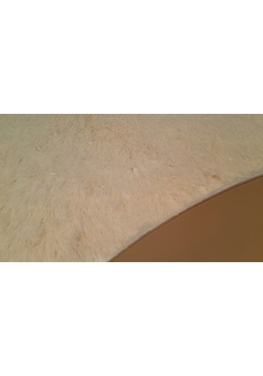 Doğuş Tavşan Tüyü Krem 140 x 140Cm Yuvarlak Halı