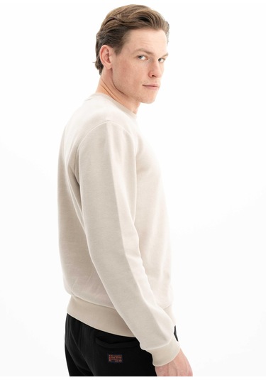 Arma Erkek Regular Fit Selanik Bisiklet Yaka Sweatshirt Kazak 001