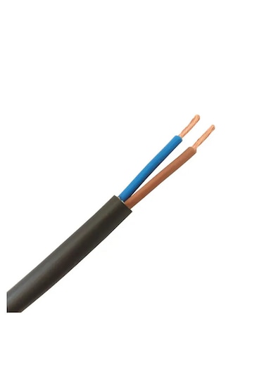 Ms 2 X 0.75 Cca Ttr Siyah Renk Kablo 100 Metre