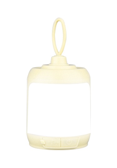 Aubyhe Taşınabilir Led Kamp Lambası, 4 Aydınlatma Modu, Usb Şarjlı, Ip65 Su Geçirmez, Bej Renk, Dışarıda Ve Evde Kullanım Bej