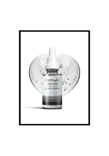 Dermokil Anti Blemish Active Charcoal Black Serum 30 ML