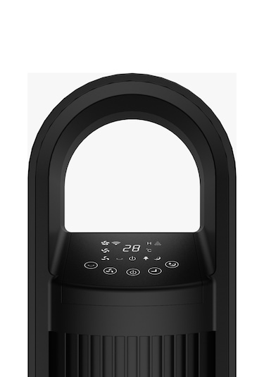 Dlc Tst10-rk 60 Watt İyonizerli Kule Tipi Vantilatör Siyah