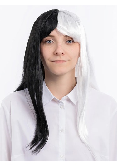 Riota Karnaval Peruk Cruella Uzun 240227936 Siyah