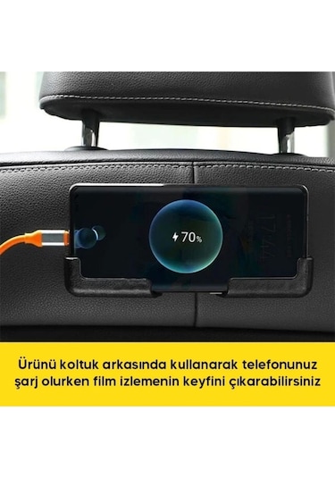 Yapışkanlı Telefon Tablet Standı Telefon Tutucu Siyah