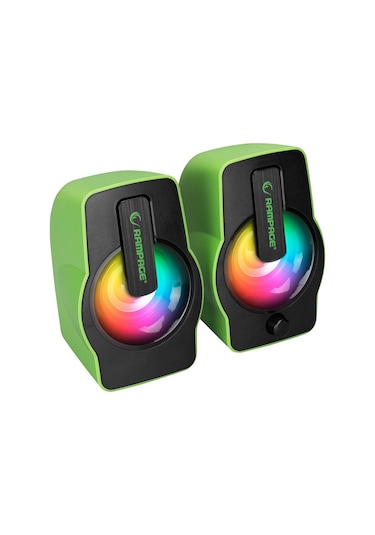 Rampage Rms-G7 Falsetto 2.0 6 Watt Rgb Ledli Yeşil Multimedia Gam