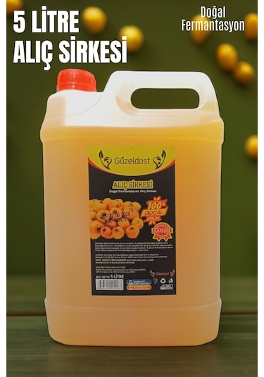 Alıç Sirkesi 5 Litre Katkısız Ev Yapımı Saf Ve Doğal Lezzet