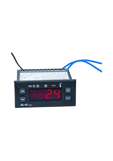 Eliwell Ew 974 Grey Dijital Termostat Çift Proplu
