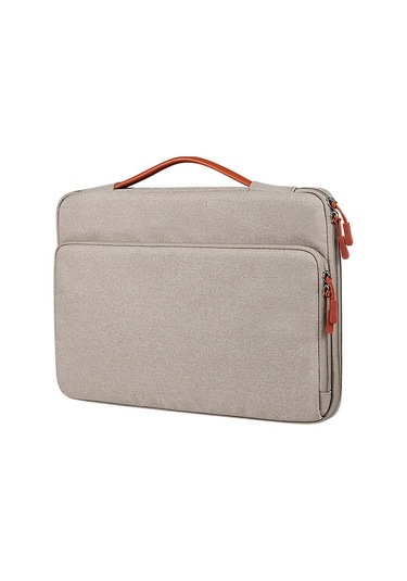 Polyester 13,3 İnç Su Geçirmez Taşınabilir Dizüstü Bilgisayar Çantası Haki
