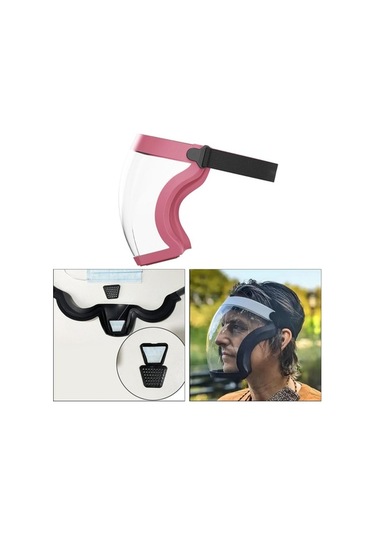 Trendooze Yüz Tam Pembe Koruyucu Kenar Kapak Kalkanı Güvenlik Bu