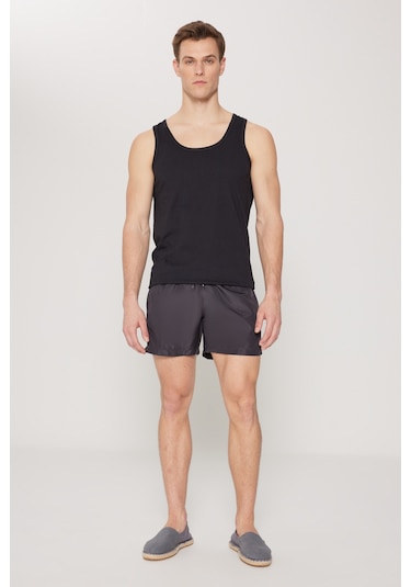 AC&Co / Altınyıldız Classics Erkek Sıyah Standart Fit Normal Kesim %100 Pamuk 2'li Atlet Paketi AC&Co / Altınyıldız Classics Erkek Sıyah Standart Fit Normal Kesim %100 Pamuk 2'li Atlet Paketi