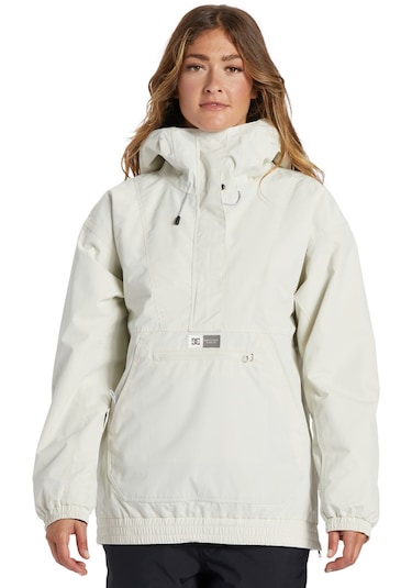 Dc Dc Kadın Snowboard Ceketi Chalet Anorak Açık Gri Sb Gri