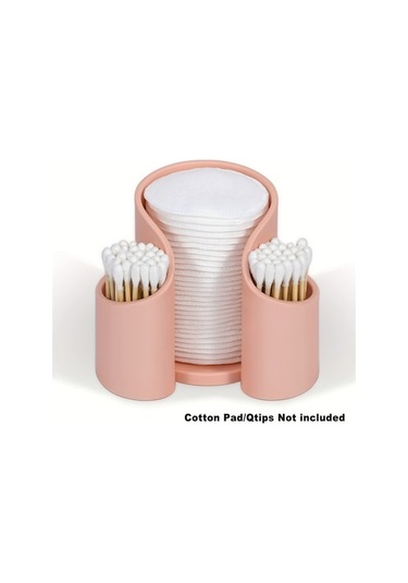 Dancemonkey Lichen Kozmetik Pamuk Saklama Kutusu, Plastik Güzellik Pamuklu Mavi He Mavi