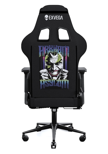 Exvega Vesta 2025 Kumaş Oyuncu Koltuğu Siyah Joker Edition