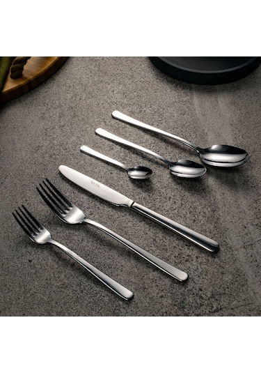 Fecra Royal 72 Parça Sade Çatal Kaşık Bıçak Takımı